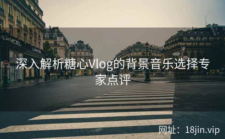 深入解析糖心Vlog的背景音乐选择专家点评