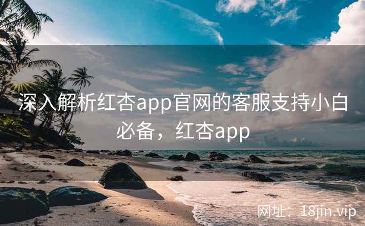 深入解析红杏app官网的客服支持小白必备，红杏app