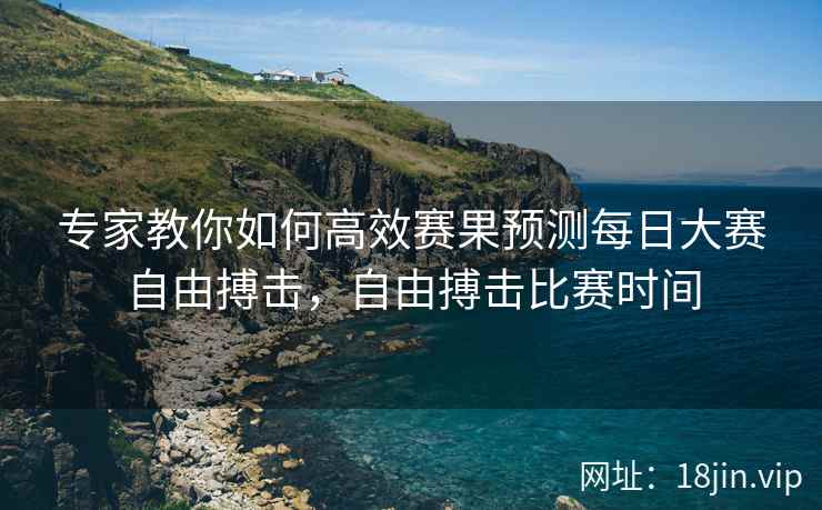 专家教你如何高效赛果预测每日大赛自由搏击，自由搏击比赛时间